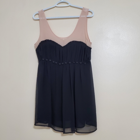 Mixit Sleeveless Babydoll Blouse - size Medium - Picture 3 of 8